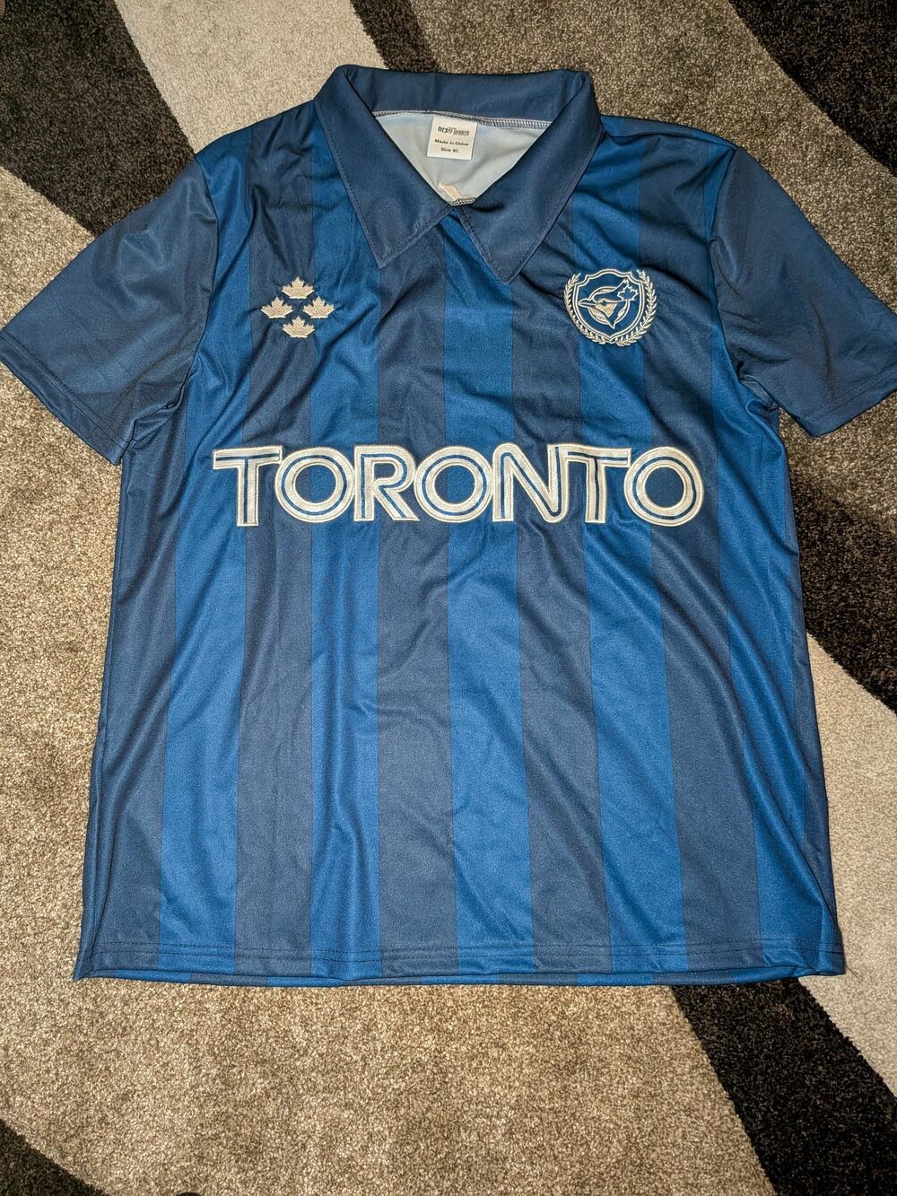Toronto Blue Jays Andres Gimenez #0 Soccer Jersey XL 2026 Stadium Giveaway SGA